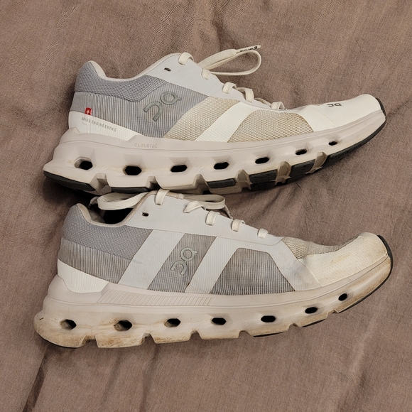 On CloudRunner Wide color White/Frost Women 7.5 - Picture 5 of 6